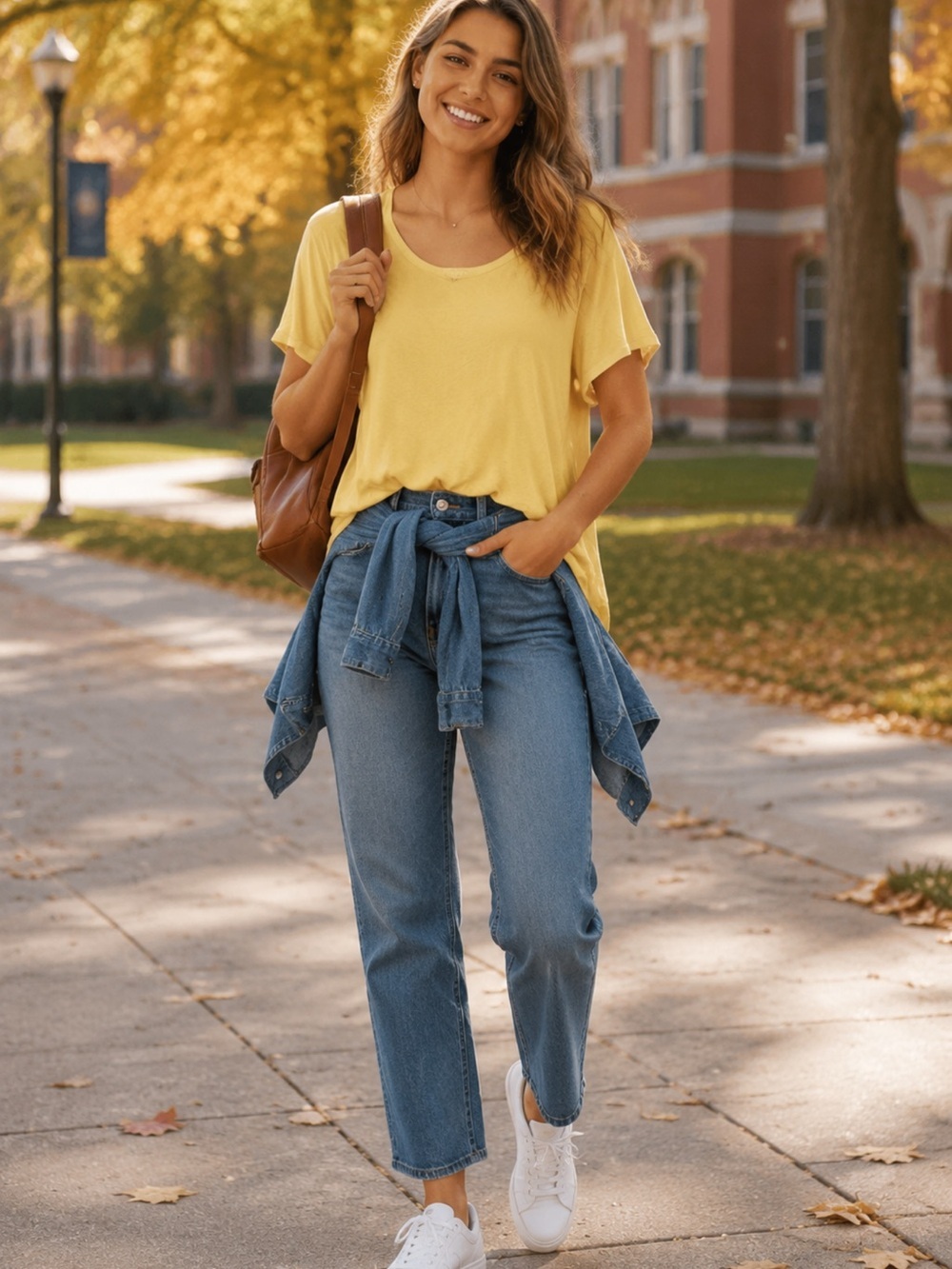 Reitmans Light Yellow Short Sleeve Women's Tee